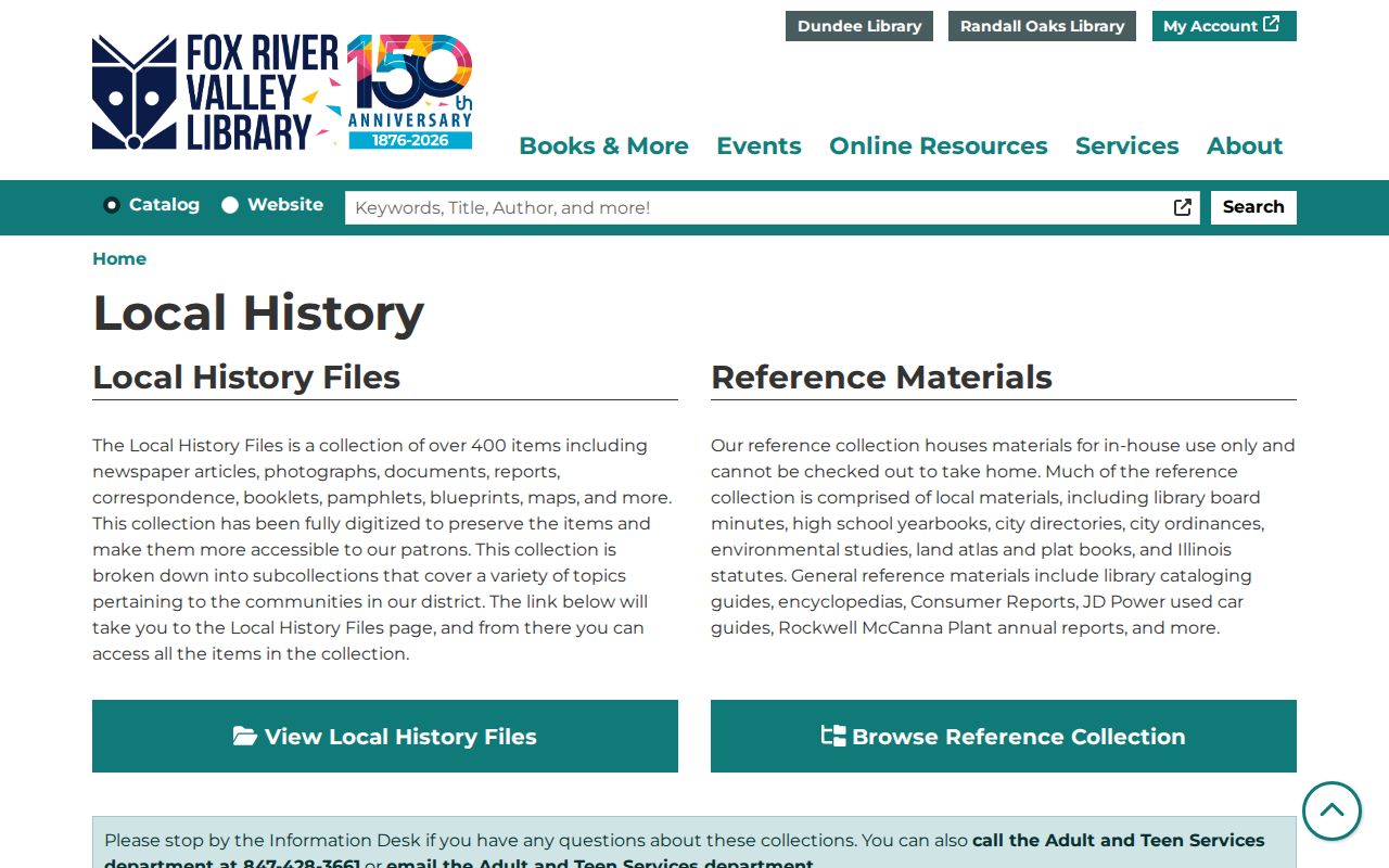 Carpentersville residents directory Fox River Valley local history