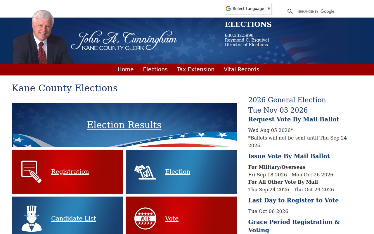 Kane County election and district resources used to understand Carpentersville neighbor boundaries
