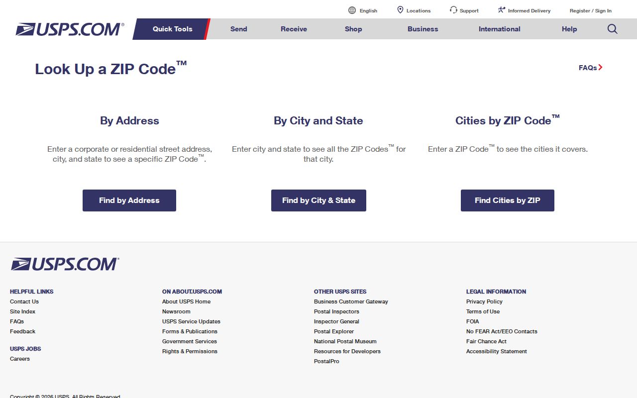 Carpentersville ZIP code directory using the USPS ZIP Code lookup